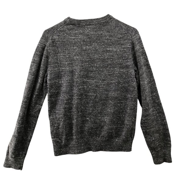 Gap Boys XXL (14) Crewneck Sweater Dark Gray Heather Cotton Blend Pullover - Picture 2 of 9